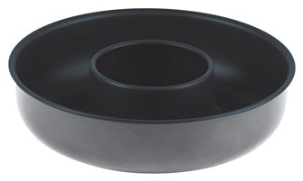 Stampo per ciambellone 24 cm in acciaio antiaderente Obsidian
